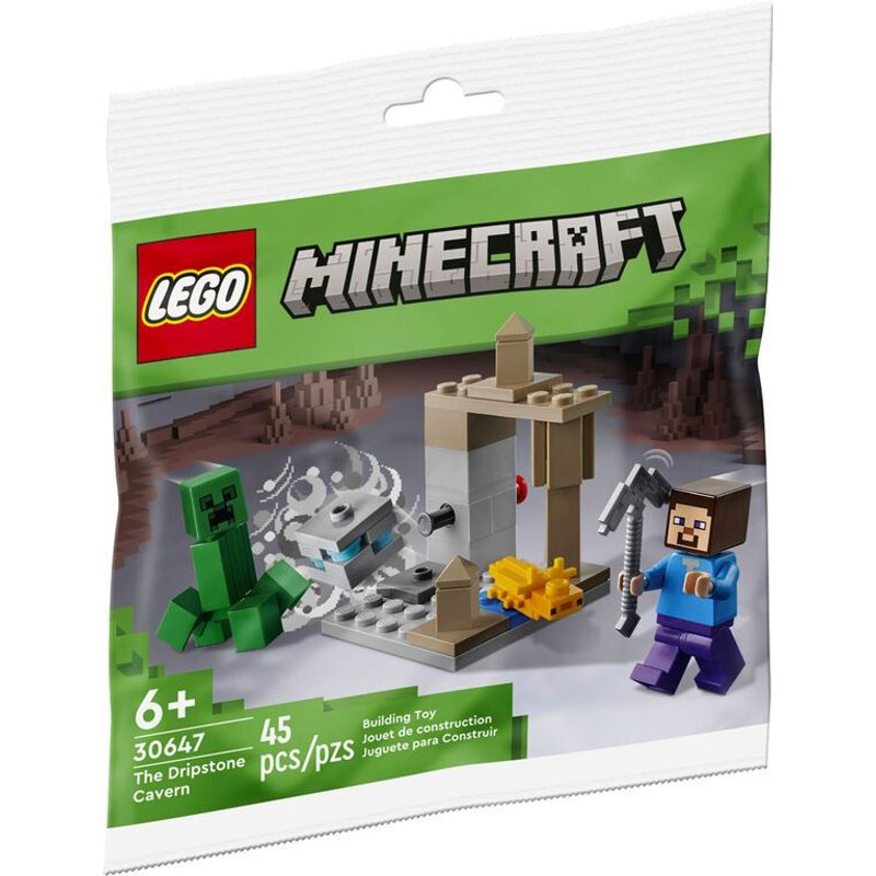 LEGO Minecraft - La caverne de spéléothèmes (Polybag) - 30647