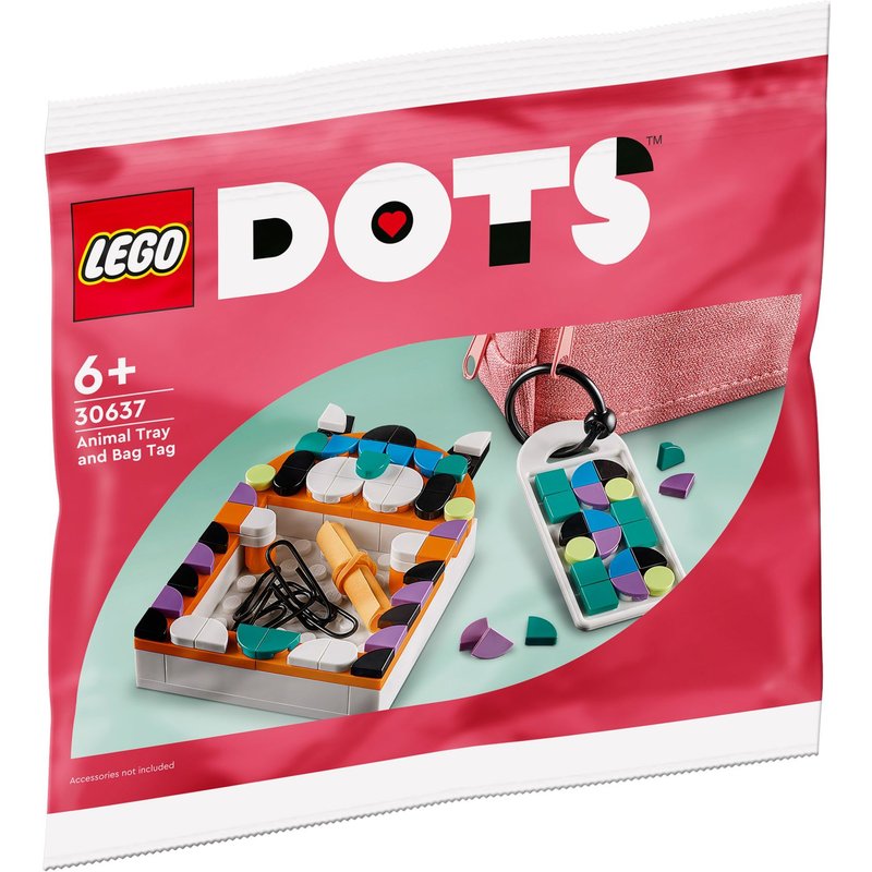 LEGO Dots - Vide-poche Animal et étiquette de sac (Polybag) - 30637