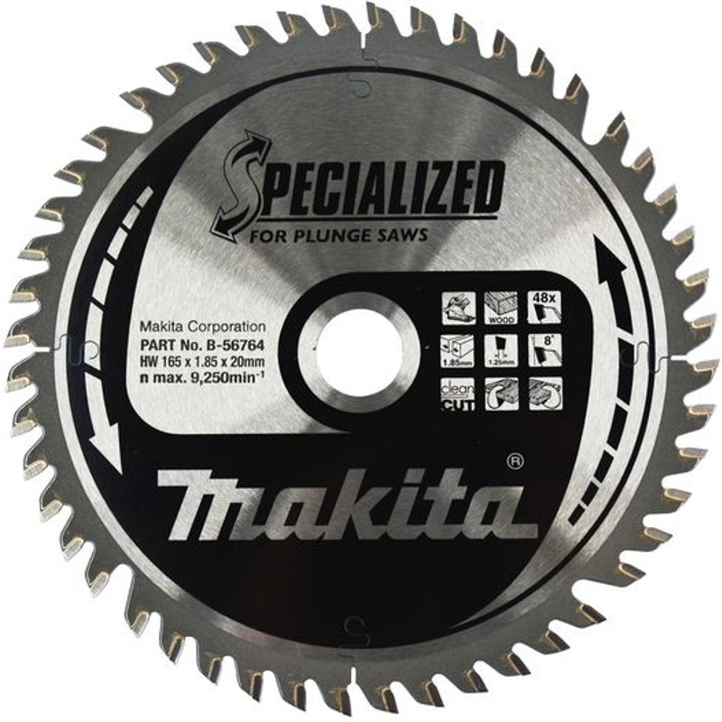 Makita SPECIALIZED Lame 165x20x48D - B-56764
