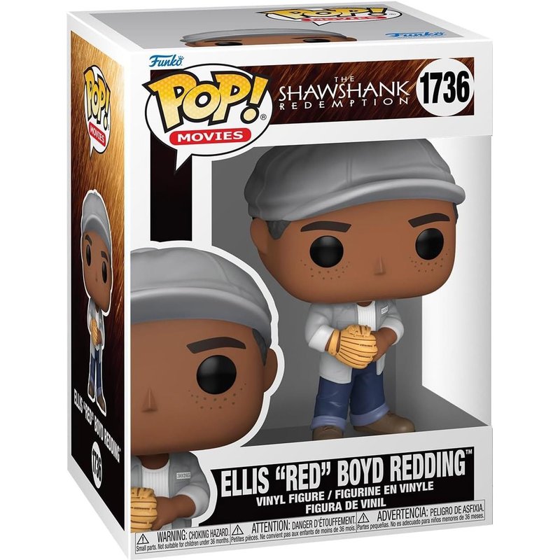 Figurine Funko Pop - Les Évadés N°1736 - Ellis 'red' Boyd Redding (80231)