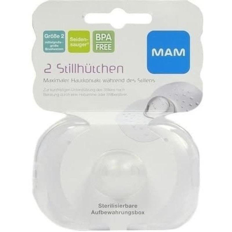 Mam Lot De 2 Tétines D'allaitement Taille 2