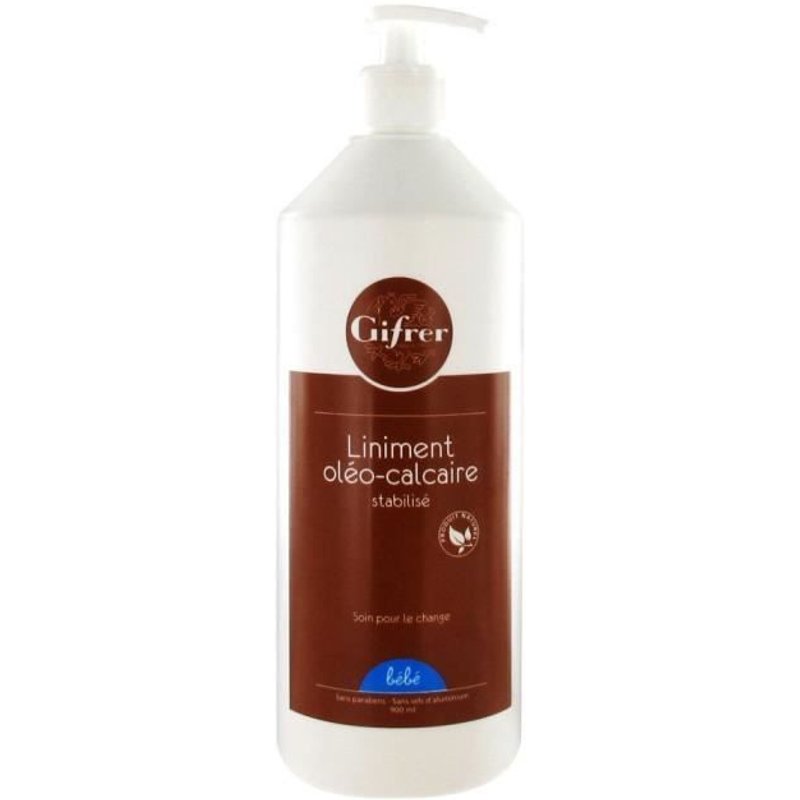 Gifrer Liniment Oléo-Calcaire Stabilisé 900 Ml