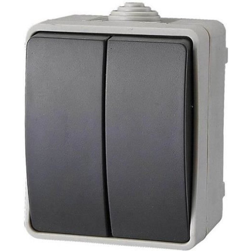 Double va et vient ip54 aquatop ref.9672