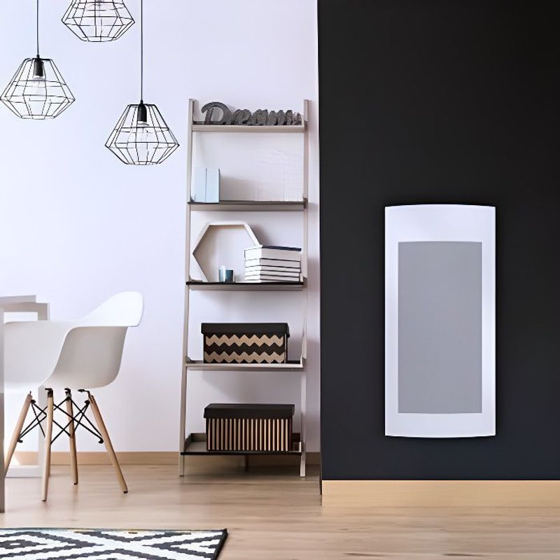 Radiateur rayonnants Tatou PI Connecté Atlantic 1000W vertical blanc 666424