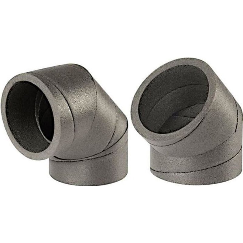 Coude isolé pour raccordement chauffe-eau thermodynamique - Coude à 90 - Diamètre 160
