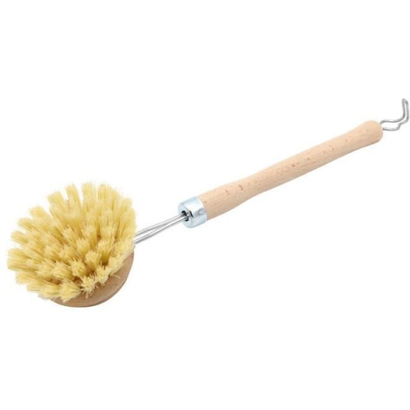 Brosse Ă vaisselle avec manche en bois