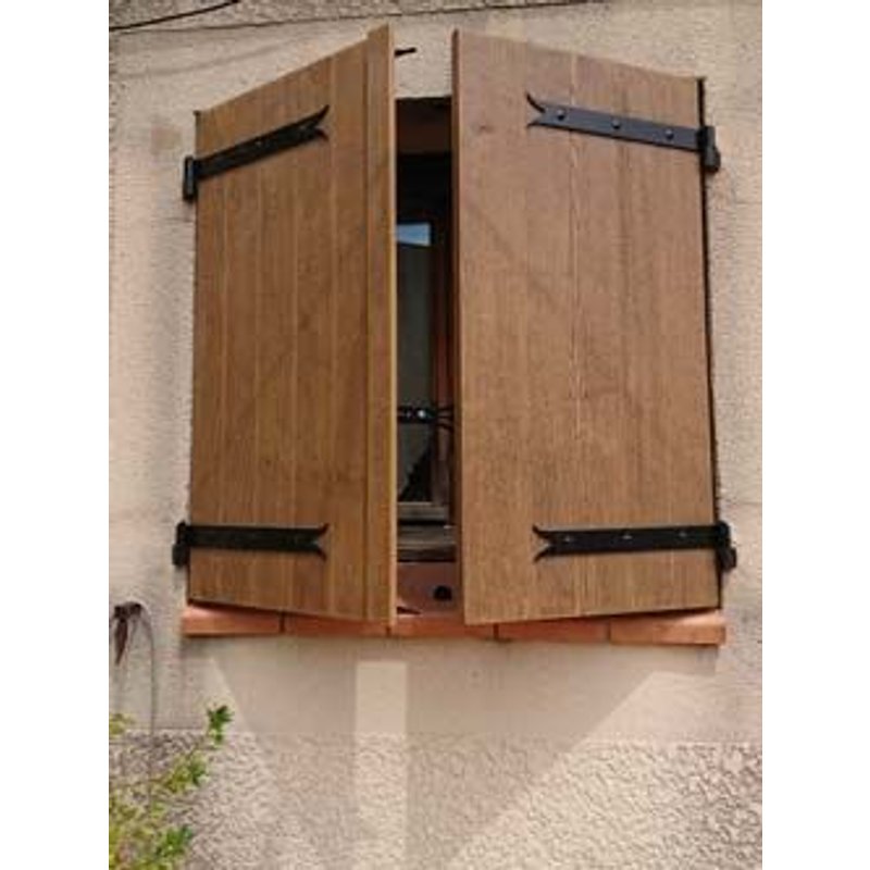 Volet battant composite 2 vantaux H 1250 mm x L 1000