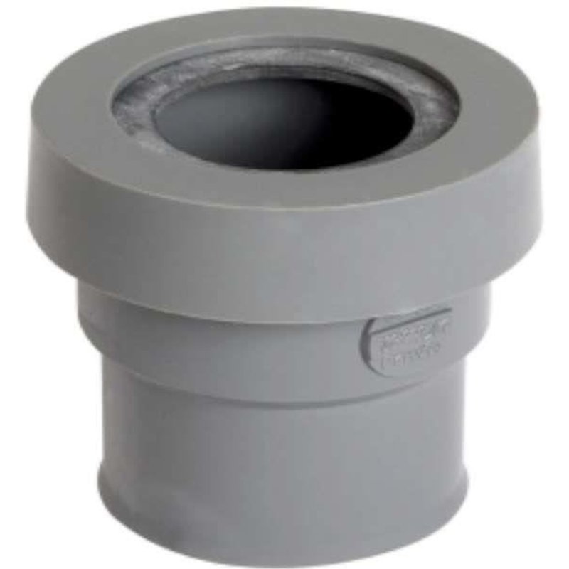 RACCORD EMBOITEMENT A LEVRE PVC 40MM - A COLLER FEMELLE 40MM - NICOLL