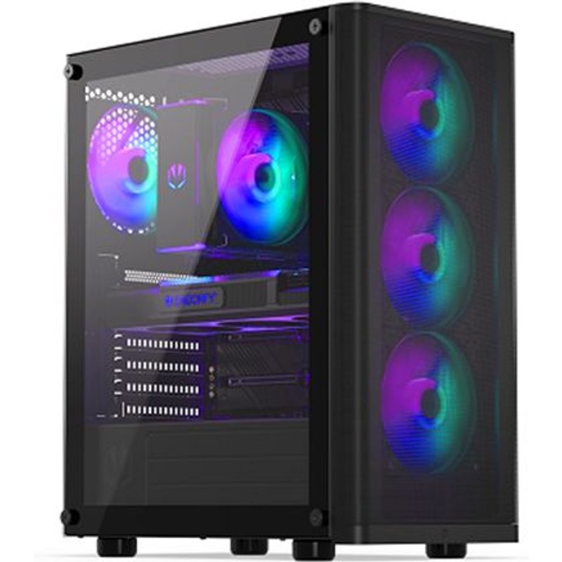 VIST VENTUM PC Gaming Ryzen 7 5700X - RAM 32Go - RTX 4060Ti - SSD 1To M.2 - WIFI - Windows 11 Pro