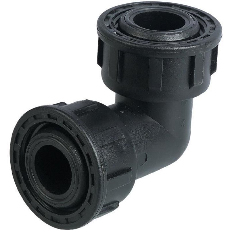 Union coudée à écrou tournant Cap Vert Filetage F