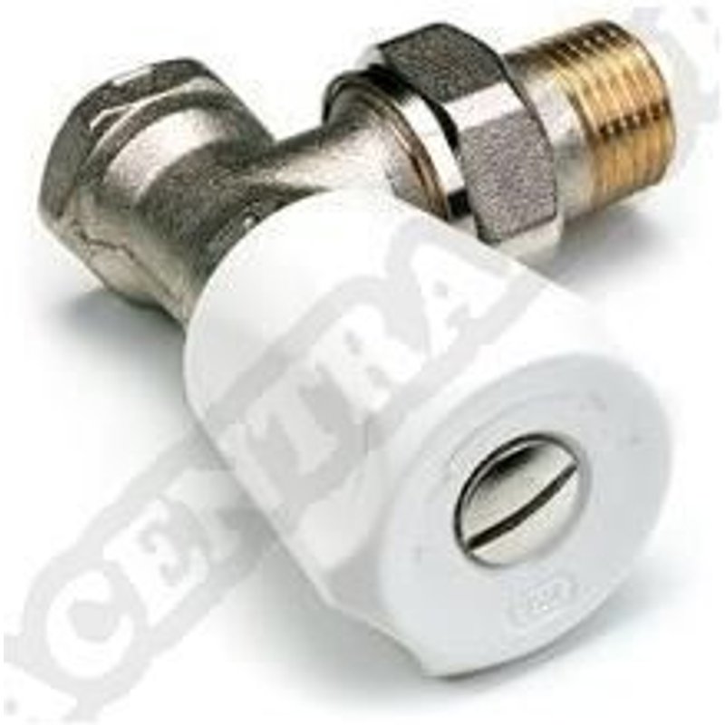 Robinet double réglage 408U équerre. à visser. fin