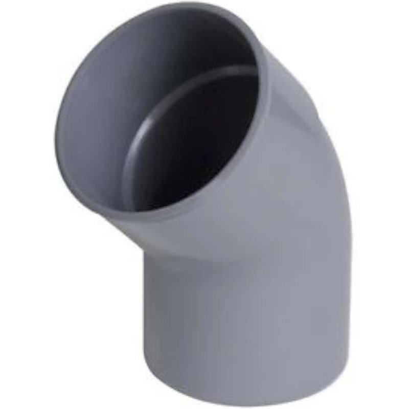 COUDE PVC 45° MALE/FEMELLE DIAMETRE 63MM - NICOLL