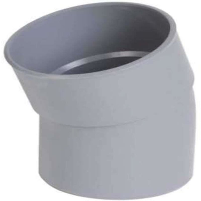 COUDE PVC 20° MALE/FEMELLE DIAMETRE 100MM - NICOLL