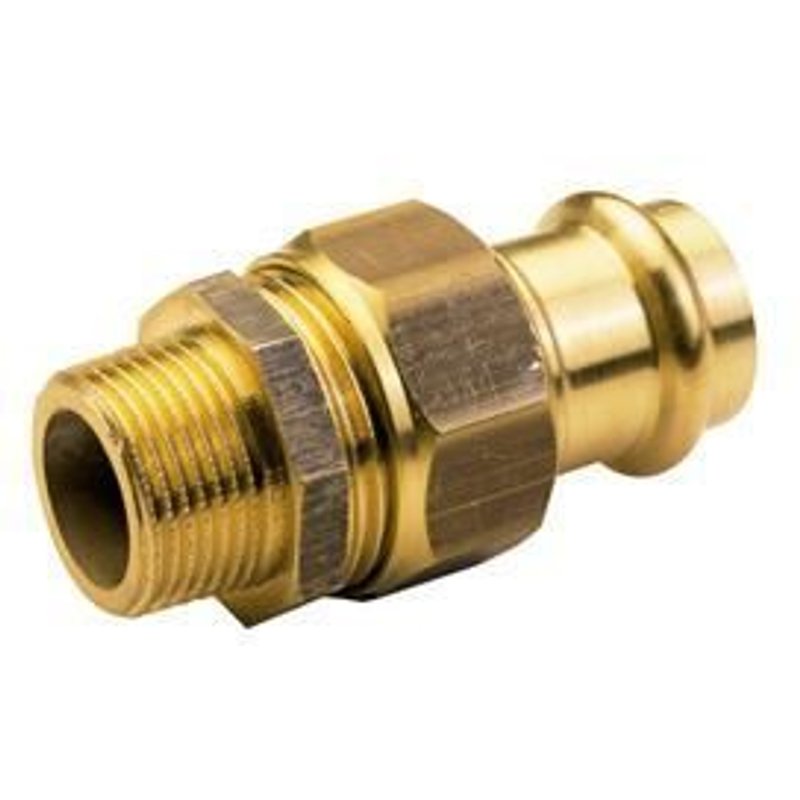 Raccord union droit MF fer/ cuivre à sertir Ø28x1"(26/34)