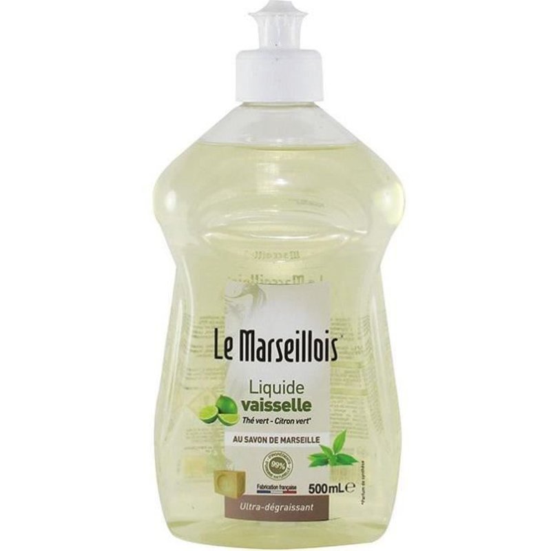 Liquide vaisselle thé vert citron vert 0.5l