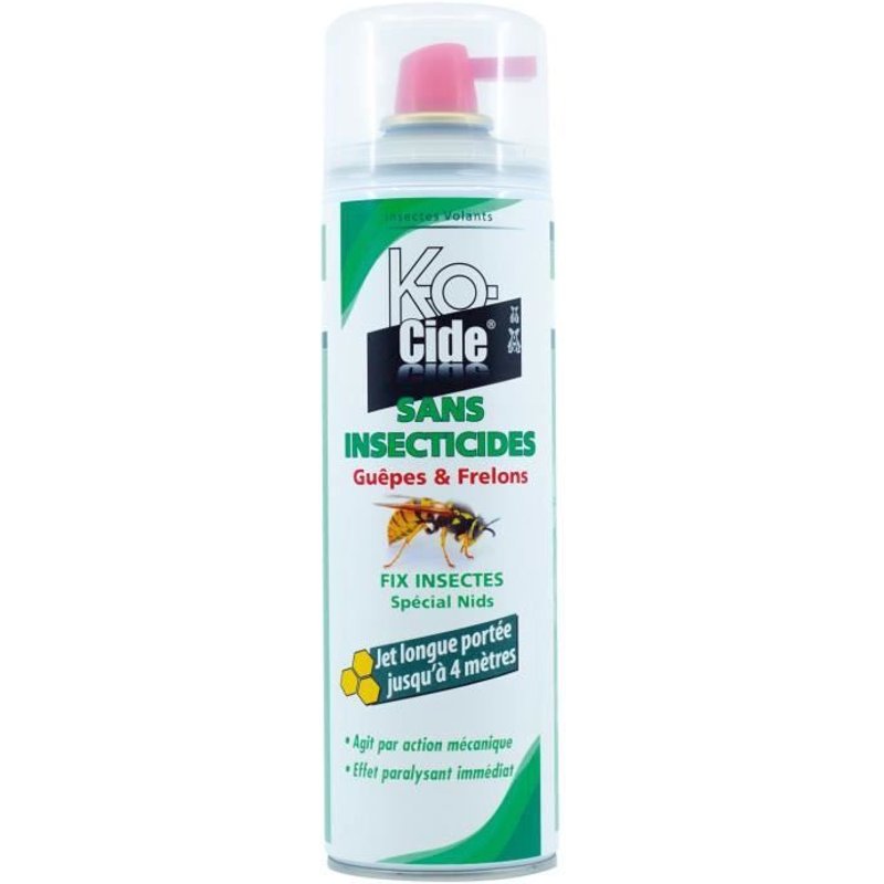 KOCIDE Fix Insecte et GuĂŞpes et Frelons - Sans insecticide - 500 ml