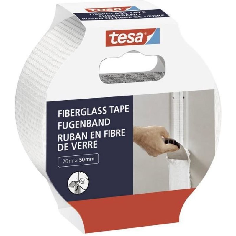 tesa Fugenband 52512-00000-00 Bande de jonction blanc (L x l) 20 m x 50 mm 1 pc(s)