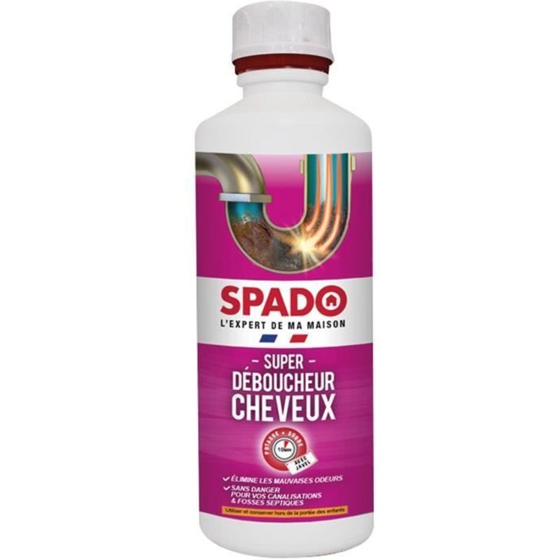 SPADO Déboucheur cheveux - 500 ml