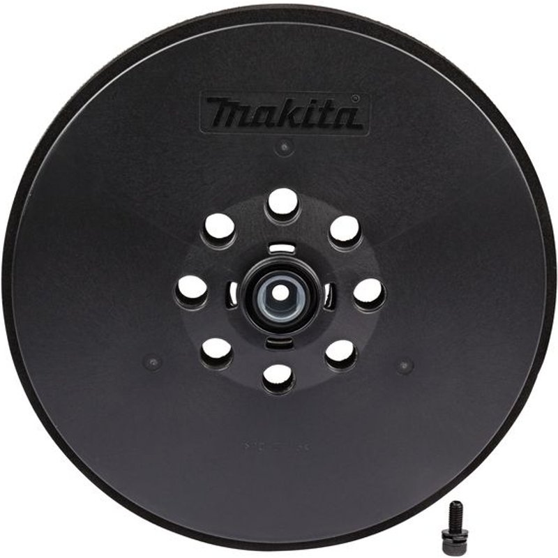 Plateau de support dur. Convient aux surfaces droites. Enlèvement élevé en combinaison avec un disque de ponçage à grain gros - Makita 199938-5