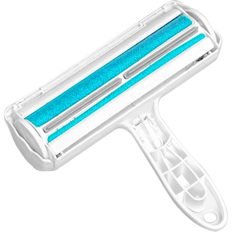 Intirilife Épilateur À Poils D'animaux En Bleu - Rouleau Anti-Peluches Pour Chiens Et Chats, Rouleau Anti-Peluches Réutilisable