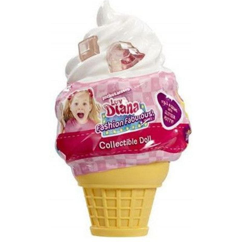 Figurines Love Diana 3.5" Doll S2 Modèle Aléatoire