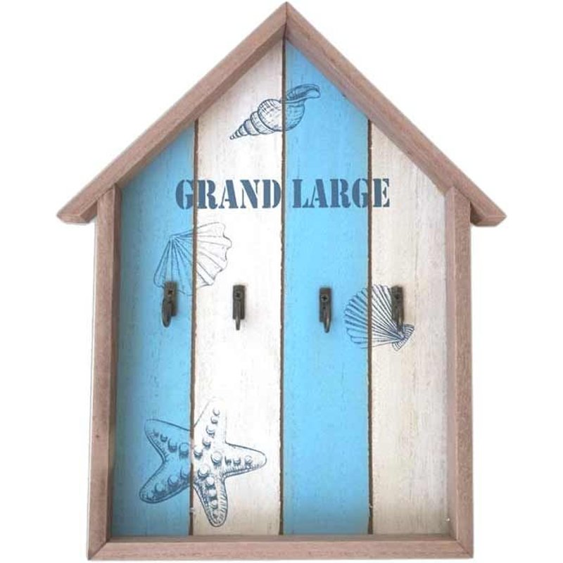 Support Pour Clefs En Bois - Grand Large