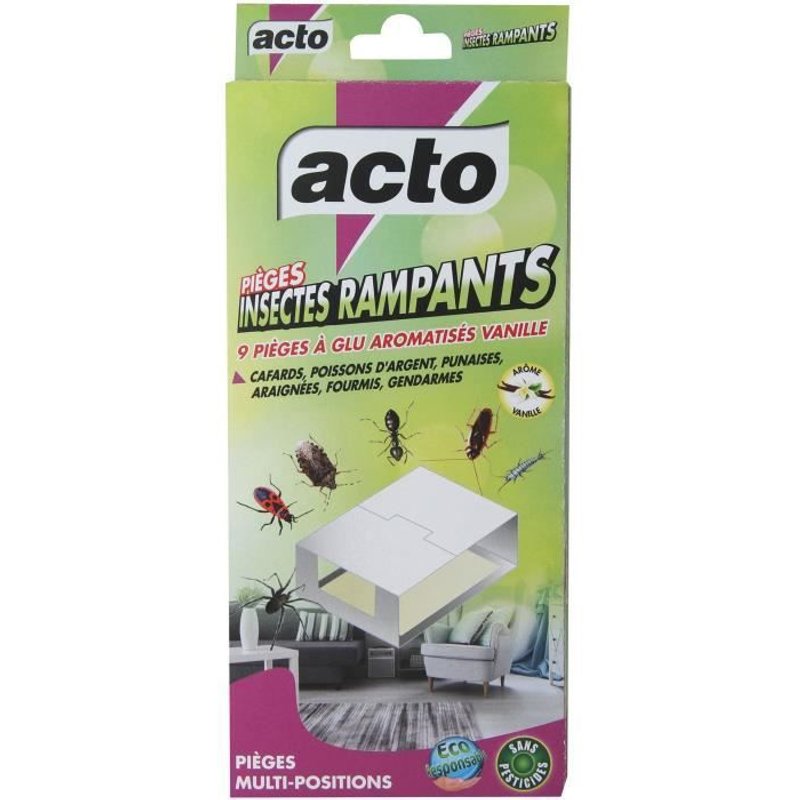 ACTO Rampant pièges à glu aromatisés vanille