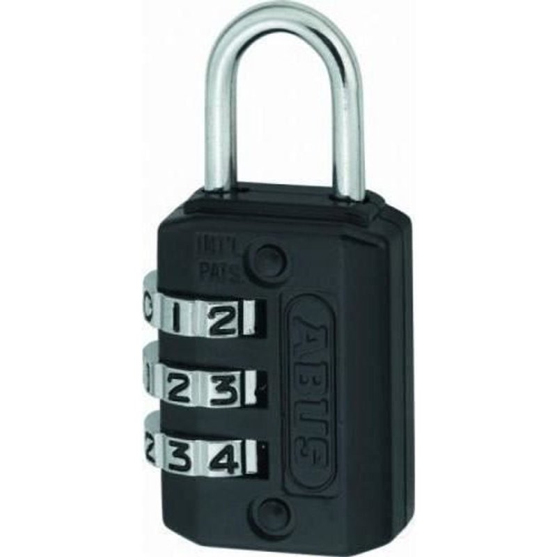 BLACK 20MM COMBINAISON CADENAS ABUS