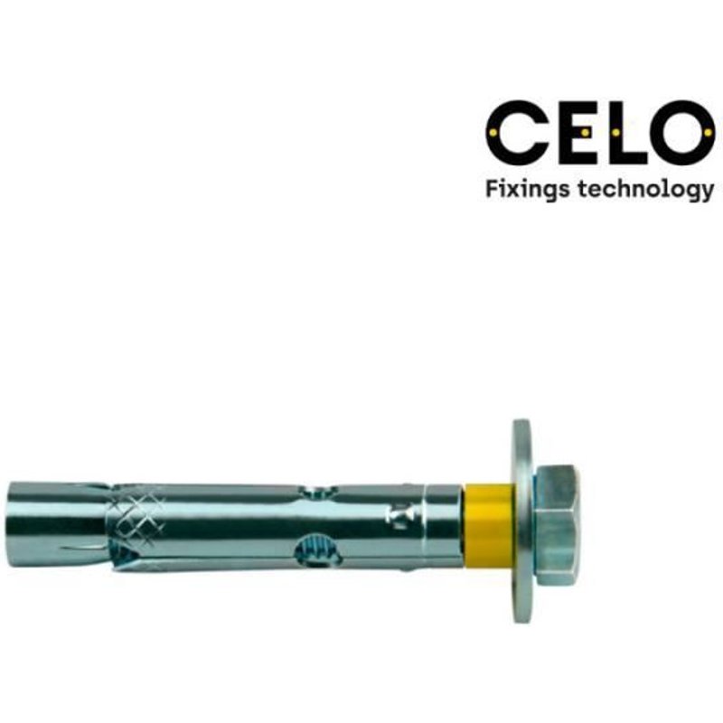 Boite de 15 chevilles d'expansion dnbol vis dt10-l (m8x80) acier zinqué celo