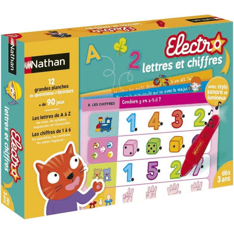 Nathan Electro - Lettres Et Chiffres