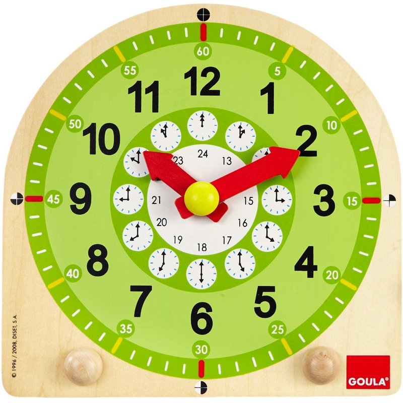 Goula Horloge Éducative