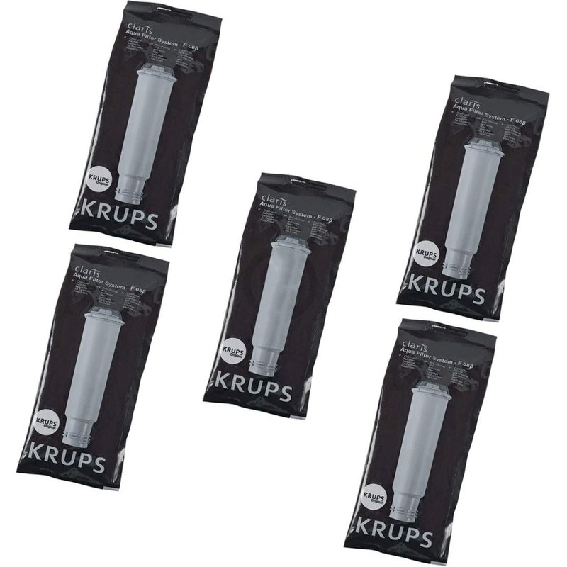 Lot de 5 cartouches filtrantes Accessoires et entretien (F08801 ROWENTA KRUPS BOSCH SEB MAGIMIX NEFF AEG SIEMENS ELECTROLUX GAGGENAU)