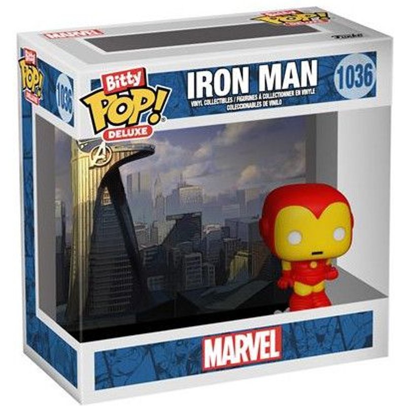 Figurine Funko Bitty Pop Deluxe Iron Man Avenger Tower