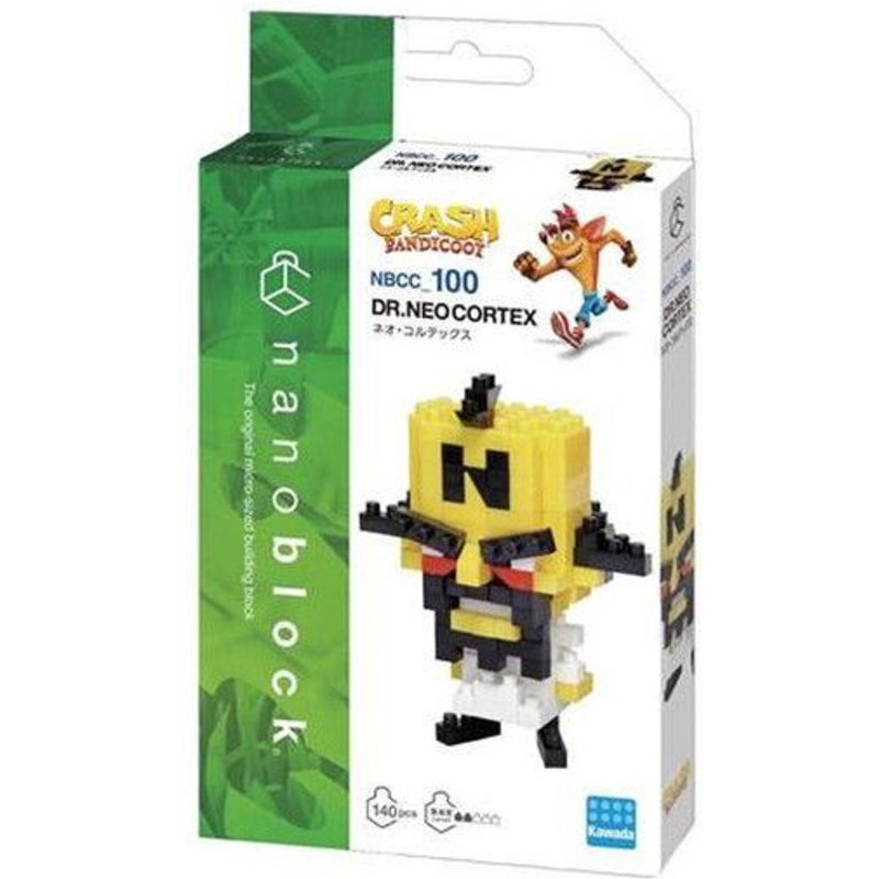 Jeu De Construction Nanoblock Crash Bandicoot Docteur Neo Cortex