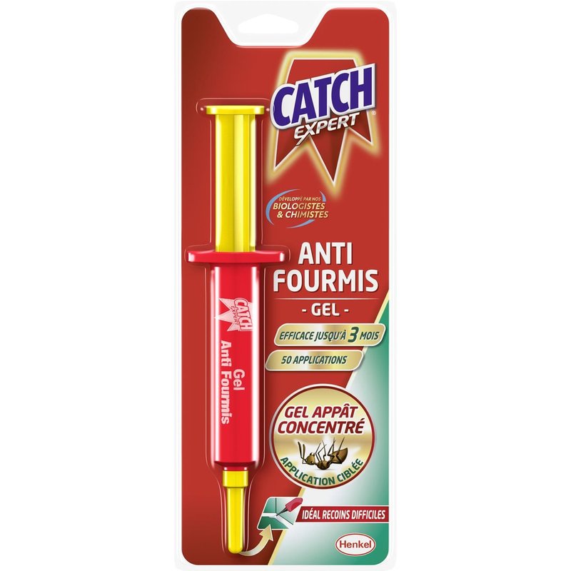 CATCH Seringue 10 g Gel Anti-Fourmis