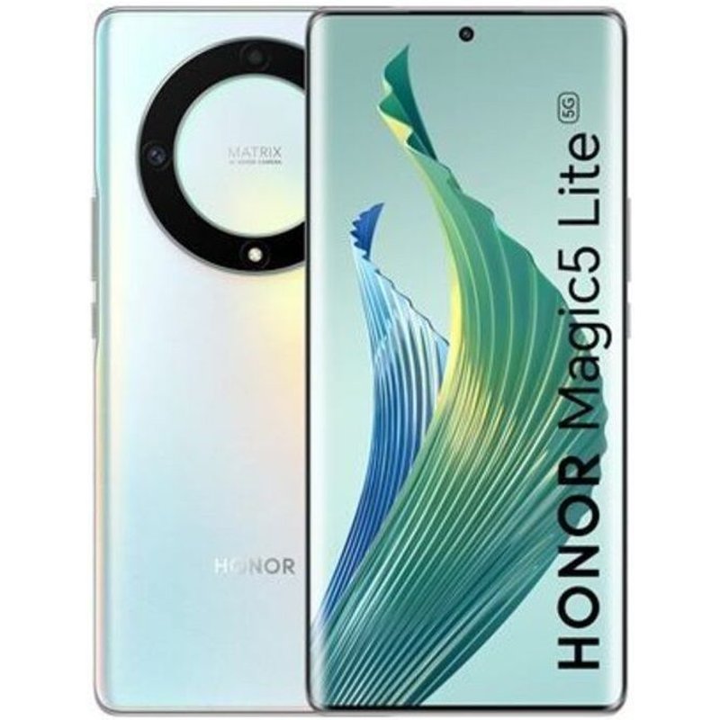 Honor Magic 5 Lite 5G Dual-SIM 128 Go Argent