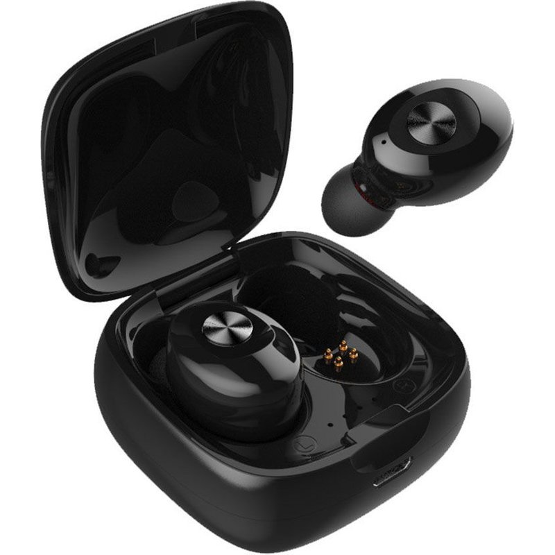 Écouteurs sans fil écouteurs intra-auriculaires Bluetooth HiFi stéréo Bluetooth Comeproof avec étui de chargement et micro intégré pour la course sportive