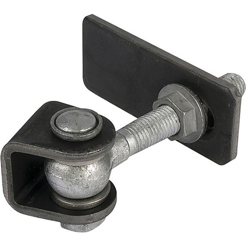 Charnière 180° LOCINOX Réglage tridimensionnel - M16 - GBMU-B-M16-110-02