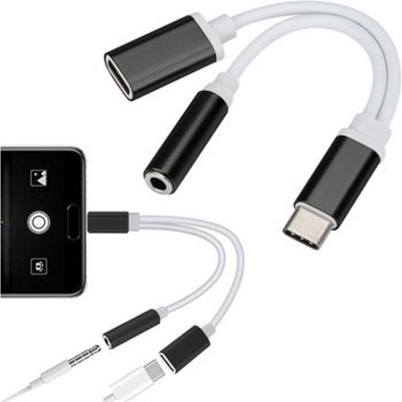 Adaptateur audio USB-C Mini Jack 3,5 mm pour OnePlus 8T,JL2131
