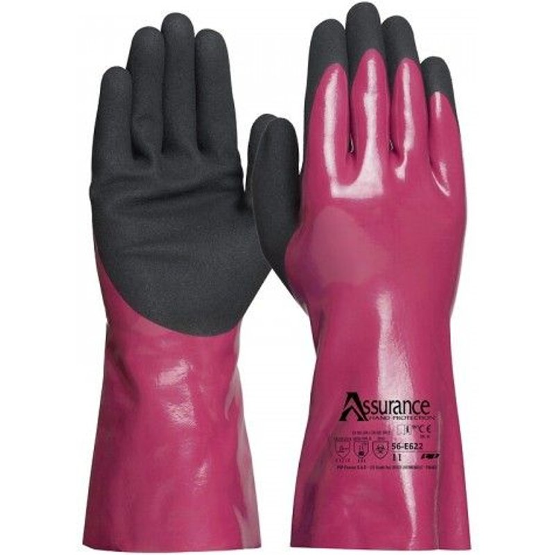 Gants de protection chimique - enduction - 56-E622 - T9 PIP