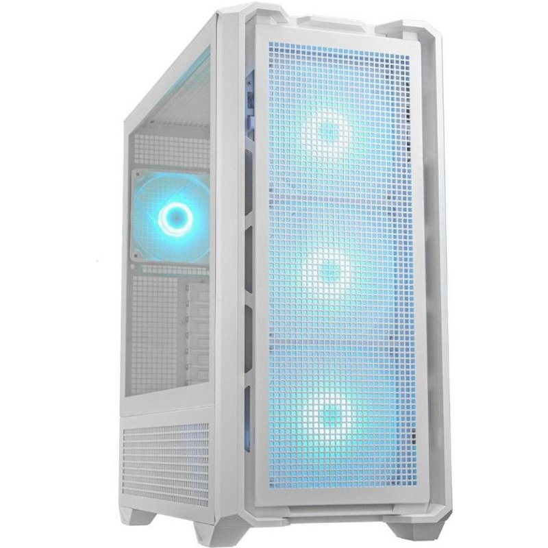 Boitier PC Grand Tour E-ATX Cougar MX600 RGB avec panneaux vitrés - Blanc