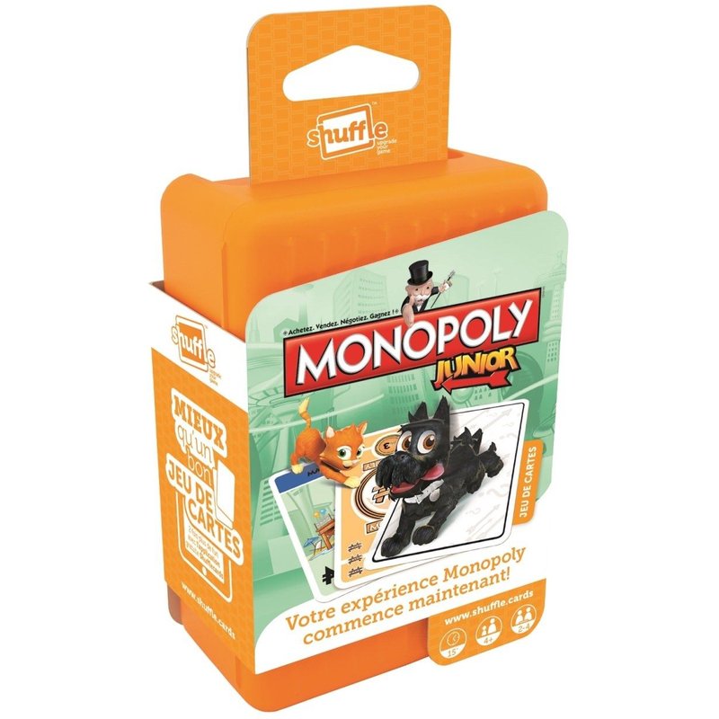 Jeu Enfants Shuffle Monopoly Junior