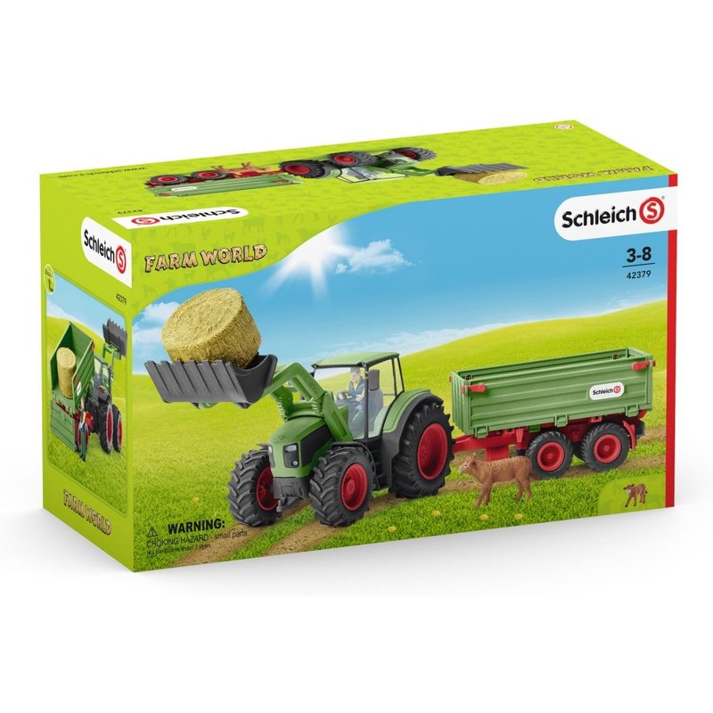 Farm World Tracteur Avec Remorque