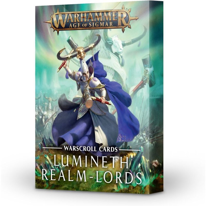 Games Workshop Cartes De Chartes D'unité: Lumineth Realm-Lords