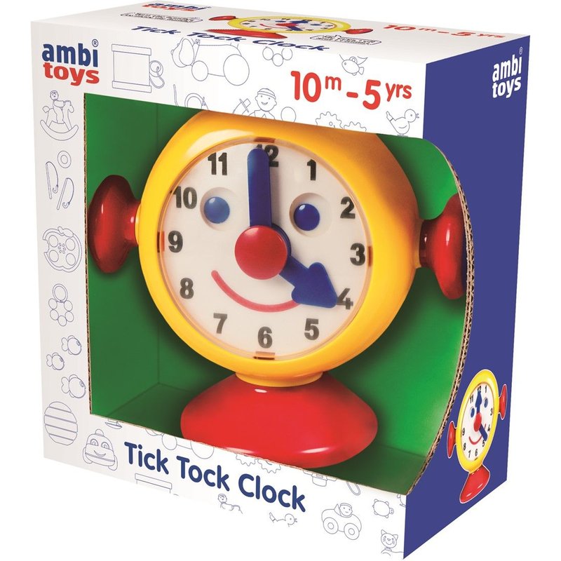 Ambi Toys Tick Tock Clock