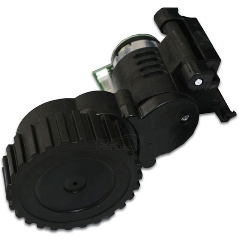 Roue gauche + moteur - Aspirateur robot (RS-2230001001 ROWENTA)