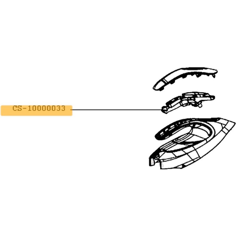 Carte électronique - Centrale vapeur (CS-10000033 CALOR)
