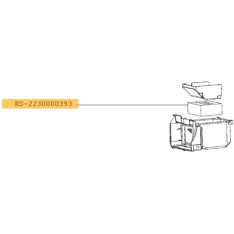 Mousse isolant phonique - Aspirateur (RS-2230000393 ROWENTA)