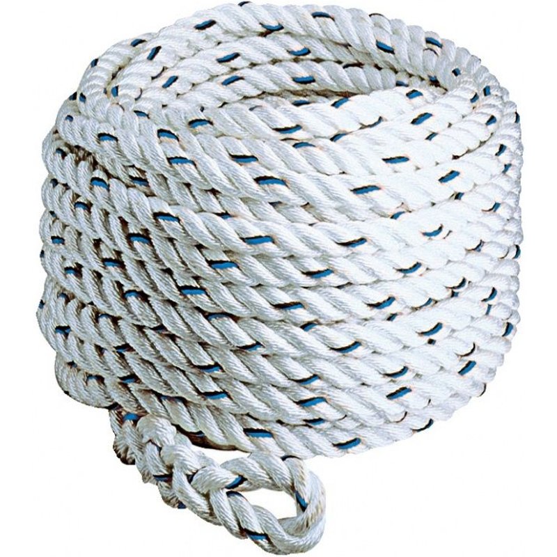 Corde D 14mm boucle +A pour antichute 20m - TRACTEL - 81152