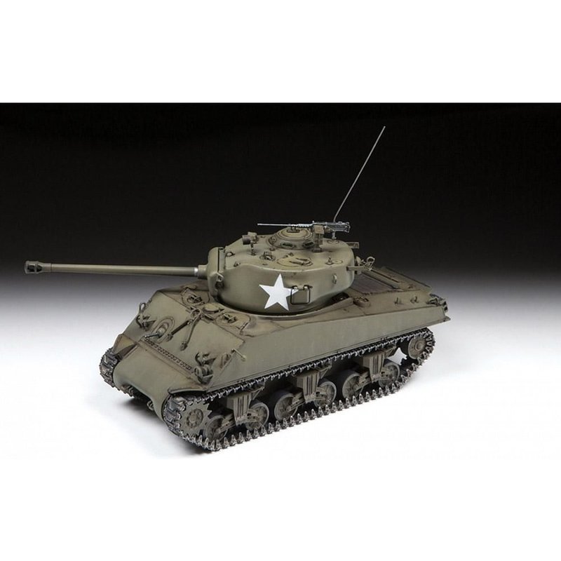 Maquette Char : M4a3(76) Sherman-Zvezda